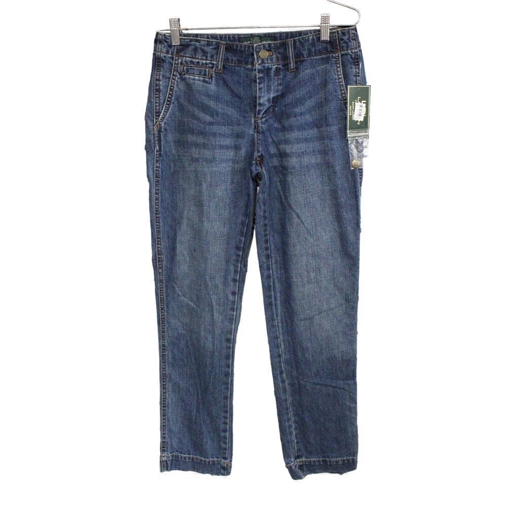 Women's Ralph Lauren Green Label LRL Thompson Denim Jeans Sz 30x31 4P NWT $79
